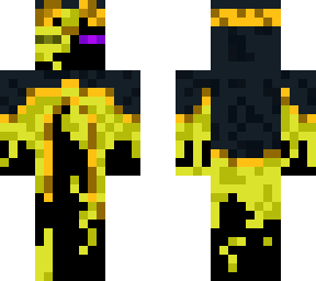 golden enderman with golden royal armour