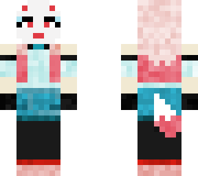 mystcwolf with a wolf mask, adjusted layers