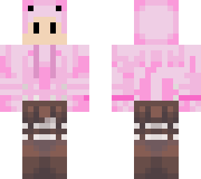 pink axolotl hoodie