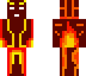 the nether flame man