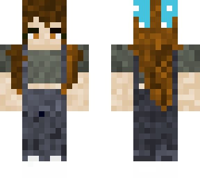 ??cute girl with overalls??