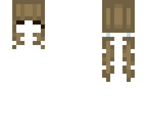 -brown//pigtails- remade