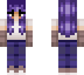 basic purple skin