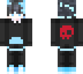 blue man