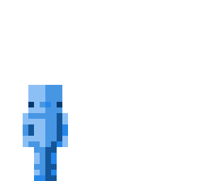 cool blue axolatl