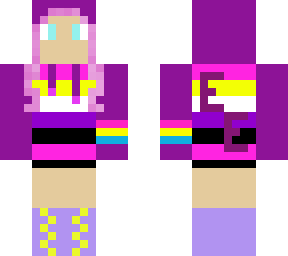 emem lore skin, nb and pan flags 2