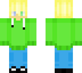green hoddie boy
