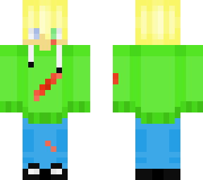green hoddie boy