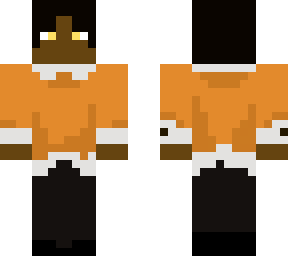 guy in orange sweater