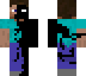 hafe steve hafe herobrine part 2