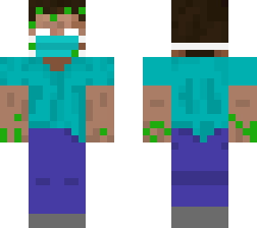herobrine con covid-19 /  herobrine with covid-19