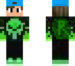mi skin con gorra / my skin with a cap