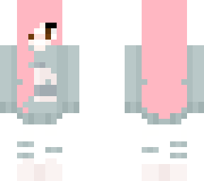 pink hair girl