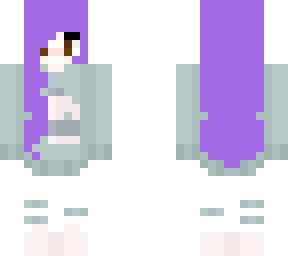 purple hair girl v2