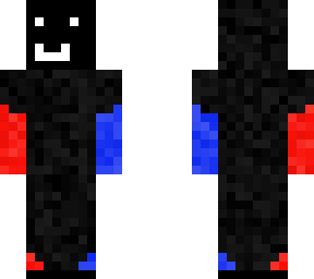 red, blue, cloaked