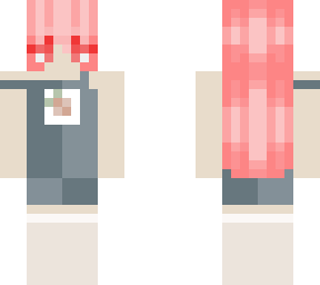 red headed overalls