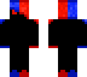 retexture half blue half red