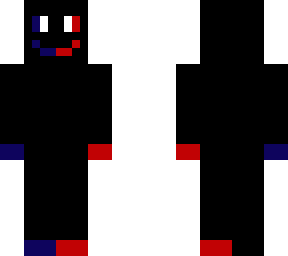 blue & red