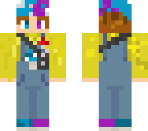 blue and purple