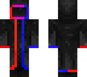 blue black red