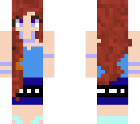 blue sky lady