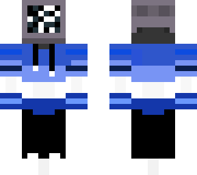 blue tv head | Minecraft Skin