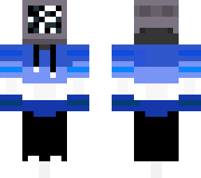 blue tv head | Minecraft Skin