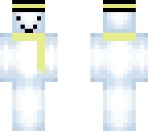 bonhomme de neige jaune