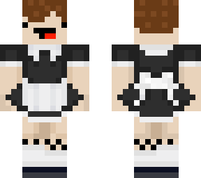 brown haired maid dress :))