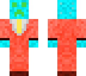 creeper  red   suit