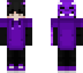 purple devil boy - with effects -