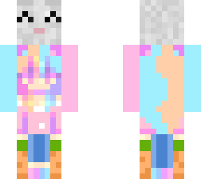 tween girl with bunny