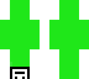 upside-down- masked-long-necked-green-skin