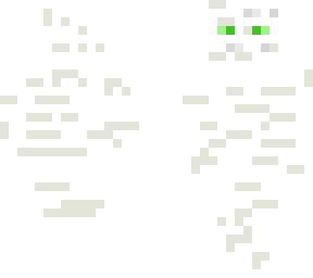 white enderman or something