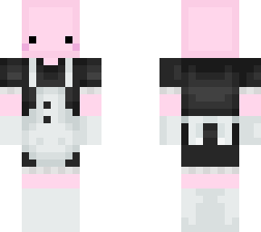 axolot in maid dress