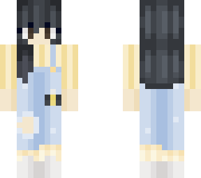 bee overalls girl