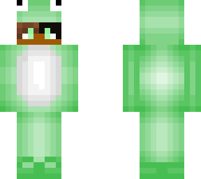black dude with frog onsie