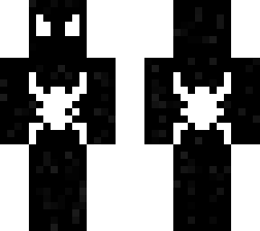 black spiderman