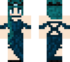 blue black dress (2)