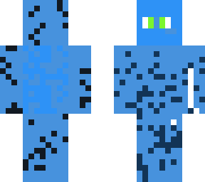 blue scribbley pixel