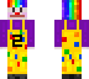 clown with number 2
