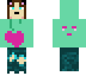 cute gamer girl in a hoodie