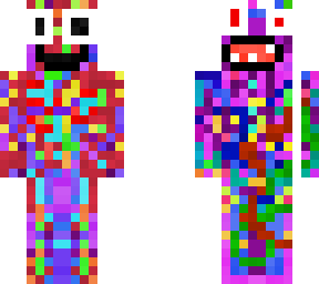double side colour SLAM! | Minecraft Skin