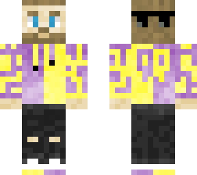 goes purple&yellow gafas (brazos con grecas)