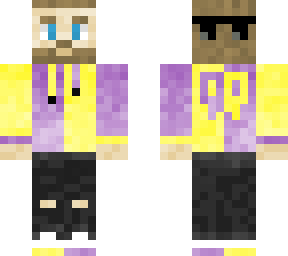 goes purple&yellow gafas