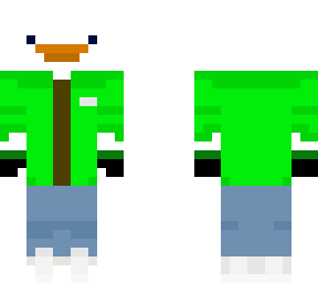 goose in a jacket