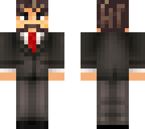 king in a tux