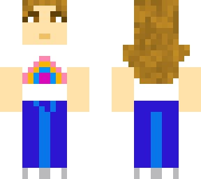 rainbow girl