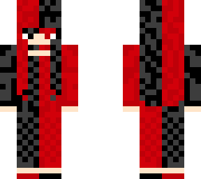 red and black