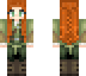 redhead woman